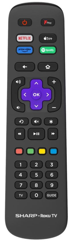SHARP - Genuine remote control - SHR1805006 – Sharp Consumer Electronics UK